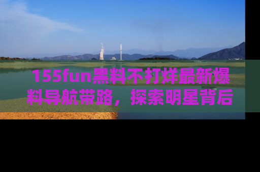 155fun黑料不打烊最新爆料导航带路,探索明星背后的秘密