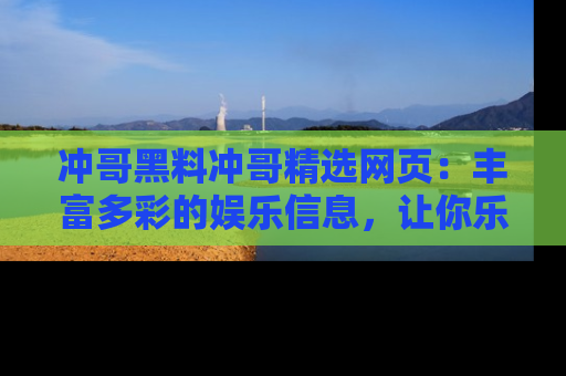 冲哥黑料冲哥精选网页：丰富多彩的娱乐信息，让你乐不停息