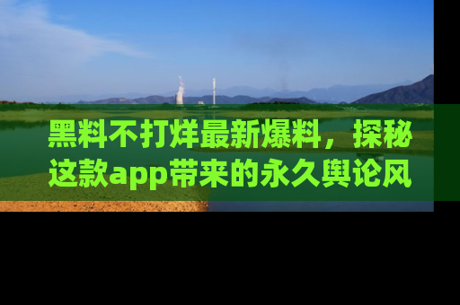 黑料不打烊最新爆料，探秘这款app带来的永久舆论风暴