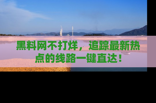 黑料网不打烊，追踪最新热点的线路一键直达！