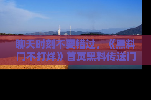 聊天时刻不要错过，《黑料门不打烊》首页黑料传送门一键带你进入奇妙世界！