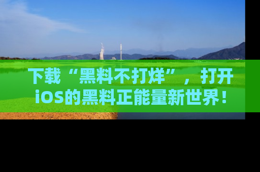 下载“黑料不打烊”,打开iOS的黑料正能量新世界!