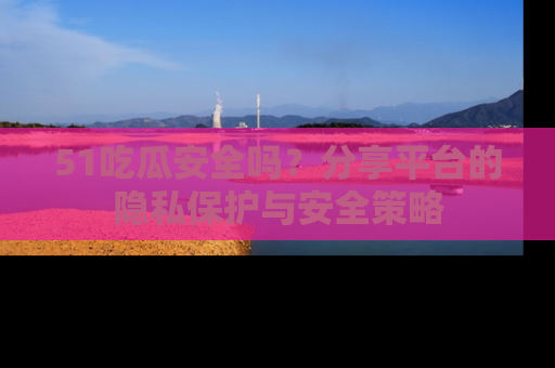 51吃瓜安全吗？分享平台的隐私保护与安全策略