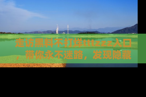 走访黑料不打烊tttzzz入口,带你永不迷路,发现隐藏的黑幕